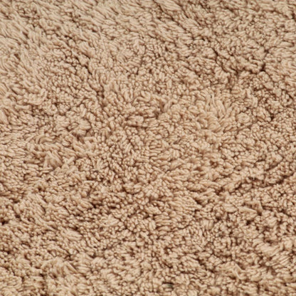 Set Tappetini per Bagno 3 pz in Tessuto Beige | homemem39