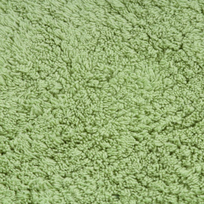 Set Tappetini per Bagno 3 pz in Tessuto Verde | homemem39