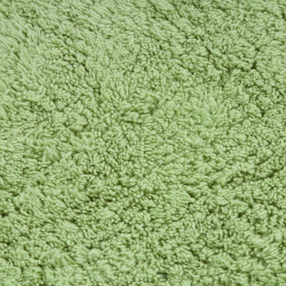 Set Tappetini per Bagno 2 pz in Tessuto Verde - homemem39
