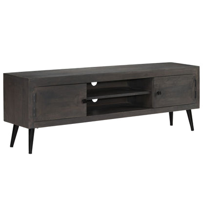 Mobile Porta TV in Legno Massello di Mango 140x30x45 cm | homemem39