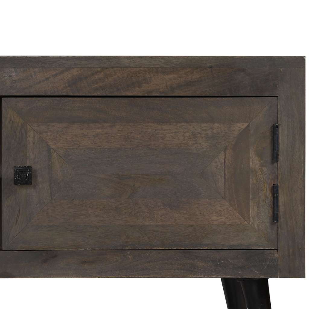 Mobile Porta TV in Legno Massello di Mango 140x30x45 cm | homemem39
