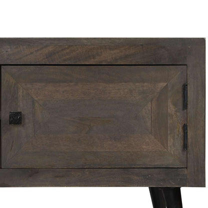 Mobile Porta TV in Legno Massello di Mango 140x30x45 cm | homemem39