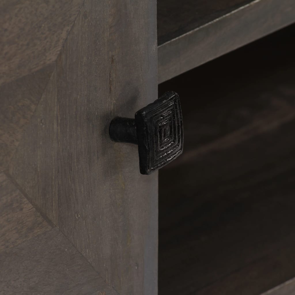 Mobile Porta TV in Legno Massello di Mango 140x30x45 cm | homemem39