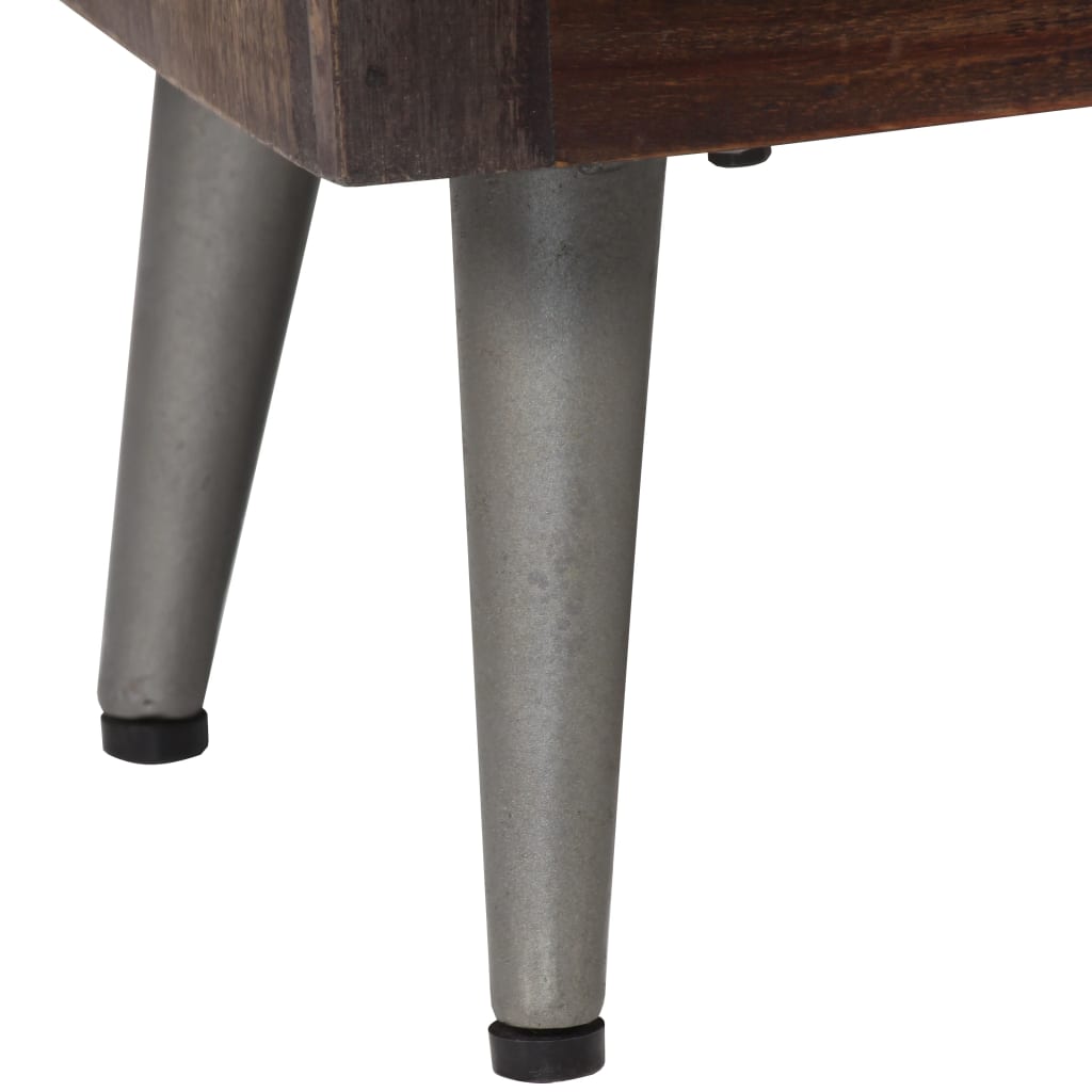 Comodino in Legno Massello di Recupero 40x30x50 cm | homemem39