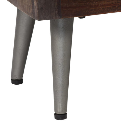 Comodino in Legno Massello di Recupero 40x30x50 cm | homemem39