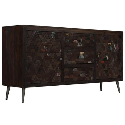 Credenza in Legno Massello di Recupero 160x40x80 cm - homemem39