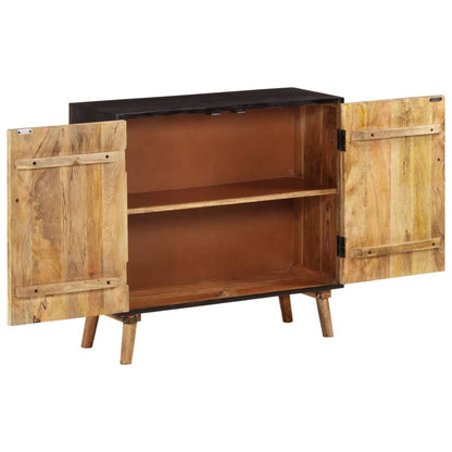 Credenza in Legno Massello di Mango 85x30x75 cm