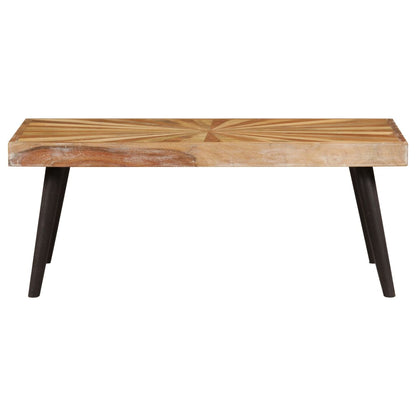 Tavolino da Salotto in Legno Massello di Mango 90x55x36 cm | homemem39