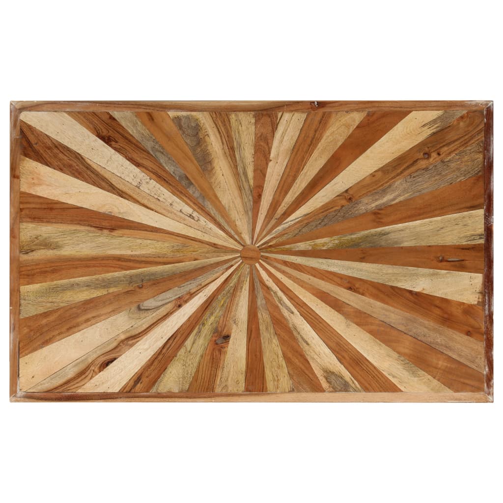 Tavolino da Salotto in Legno Massello di Mango 90x55x36 cm | homemem39
