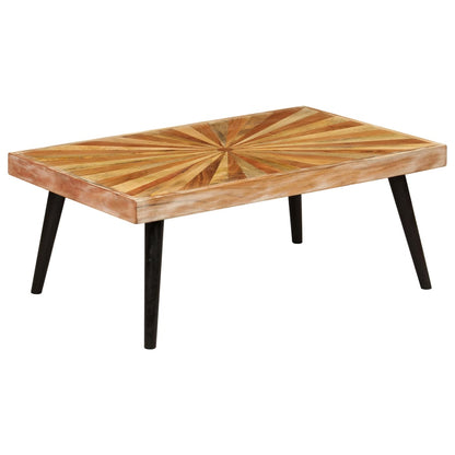 Tavolino da Salotto in Legno Massello di Mango 90x55x36 cm | homemem39