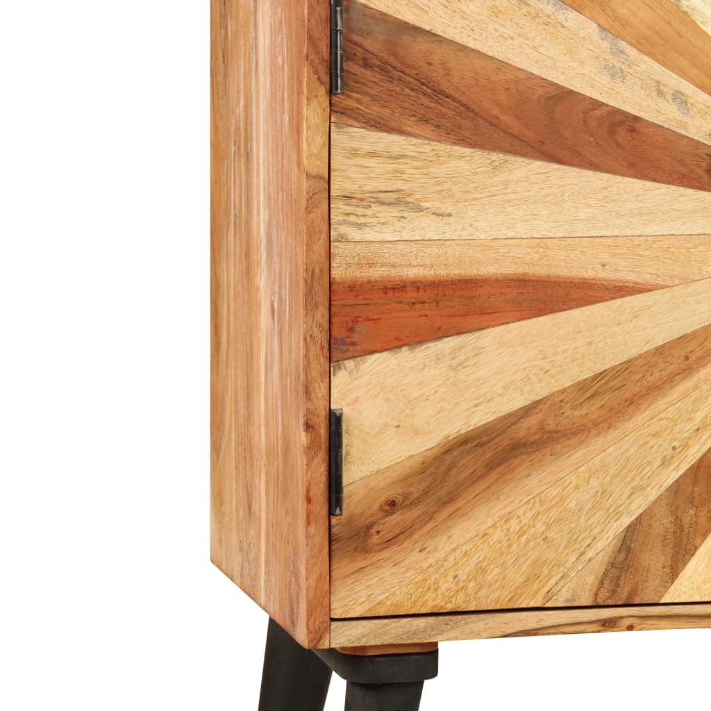 Credenza in Legno Massello di Mango 85x30x75 cm