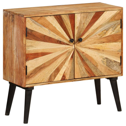 Credenza in Legno Massello di Mango 85x30x75 cm