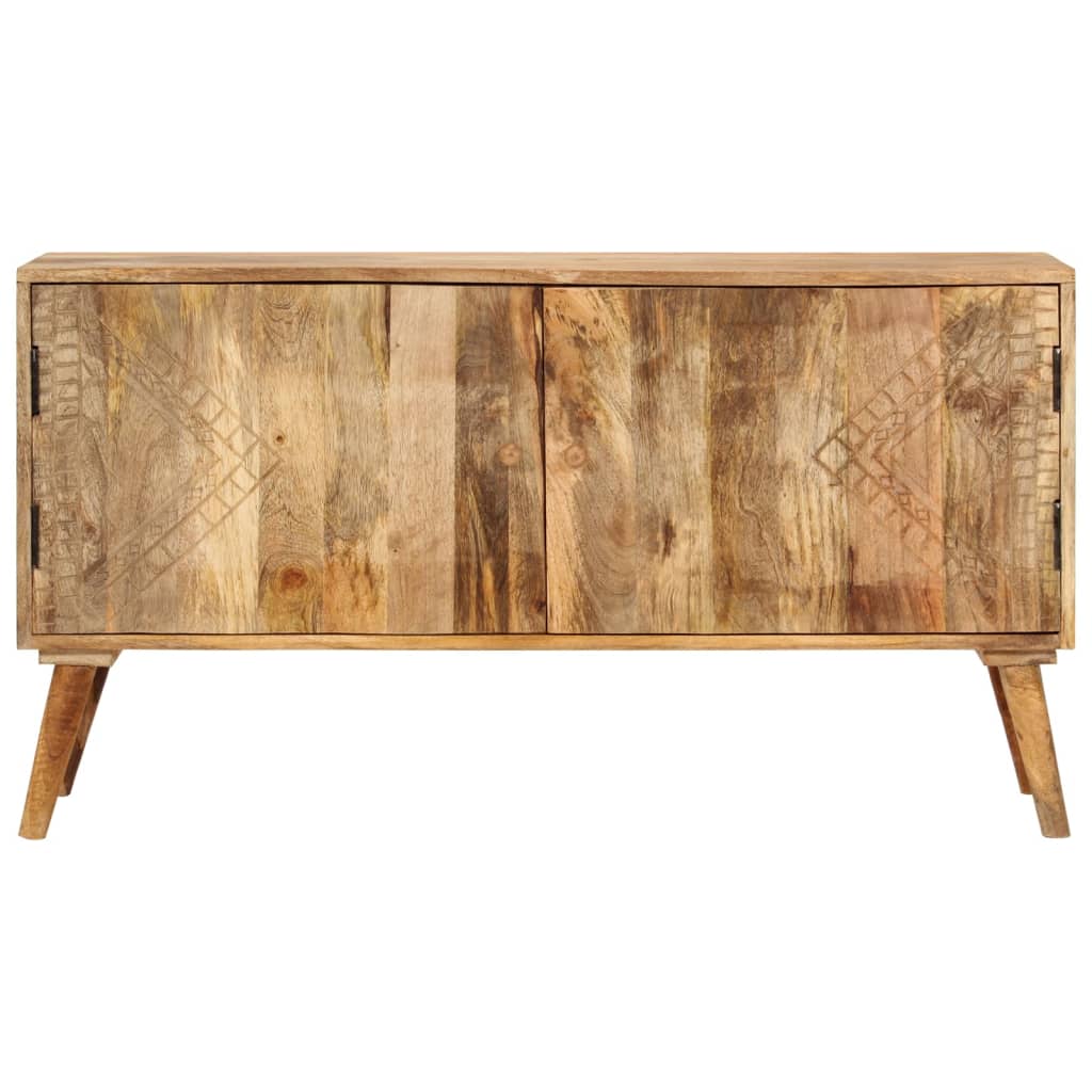 Credenza in Legno Massello di Mango 110x30x60 cm - homemem39