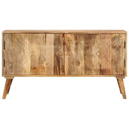 Credenza in Legno Massello di Mango 110x30x60 cm - homemem39