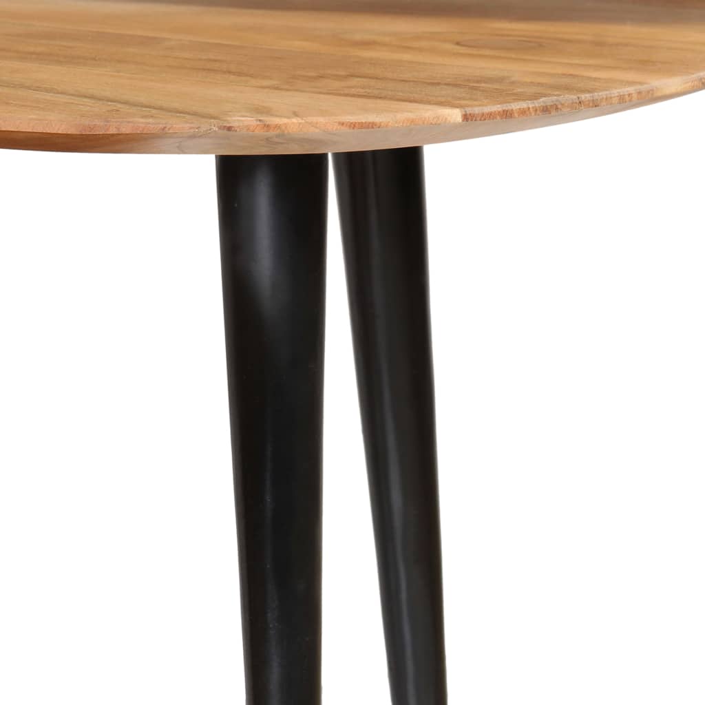 Set Tavolini da Salotto 3 pz in Legno Massello d'Acacia | homemem39