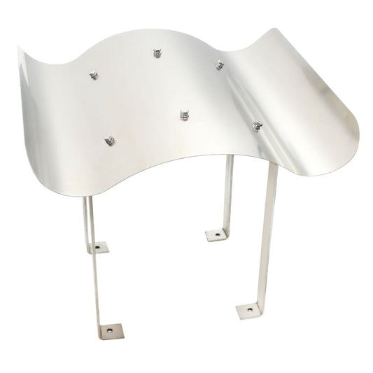 Comignolo per Canna Fumaria in Acciaio Inossidabile 40 x 40 x 36 cm - homemem39