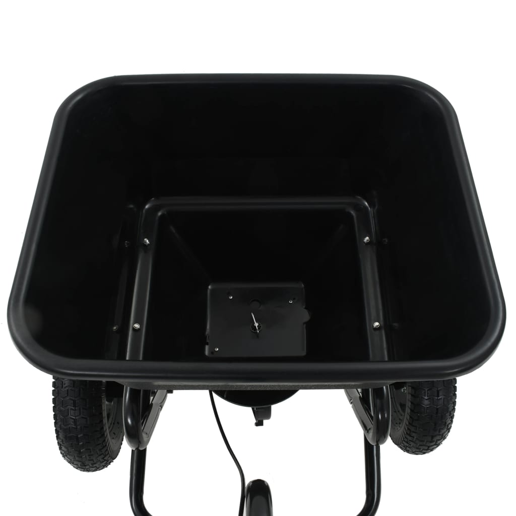 Spargisale Trainabile in PVC e Acciaio 125x74x79 cm 45 L | homemem39