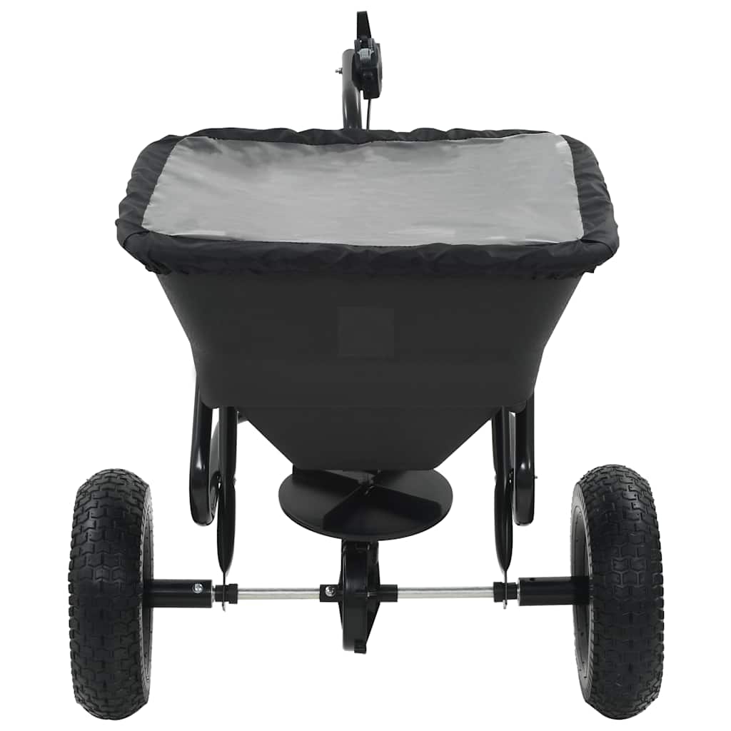 Spargisale Trainabile in PVC e Acciaio 125x74x79 cm 45 L