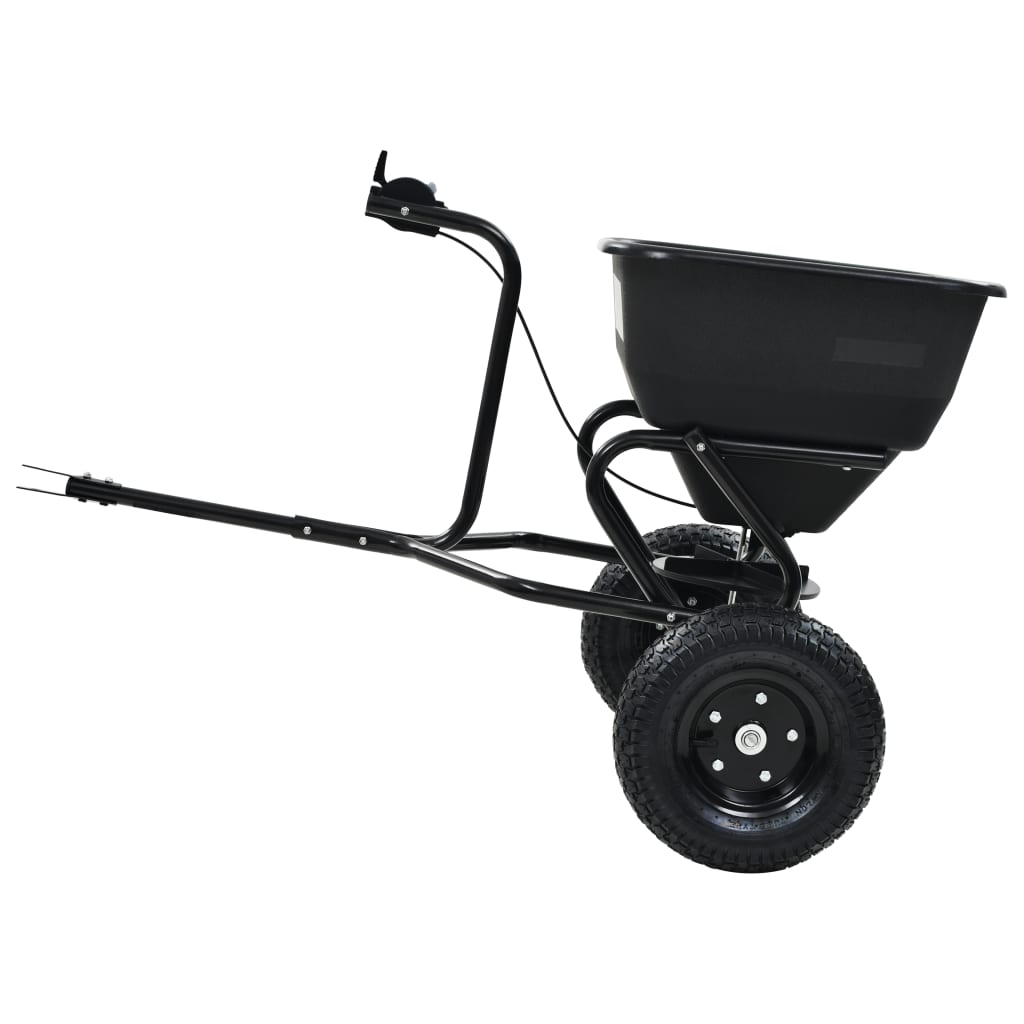 Spargisale Trainabile in PVC e Acciaio 125x74x79 cm 45 L | homemem39