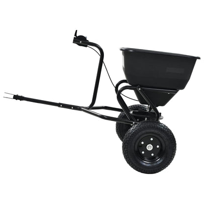 Spargisale Trainabile in PVC e Acciaio 125x74x79 cm 45 L | homemem39