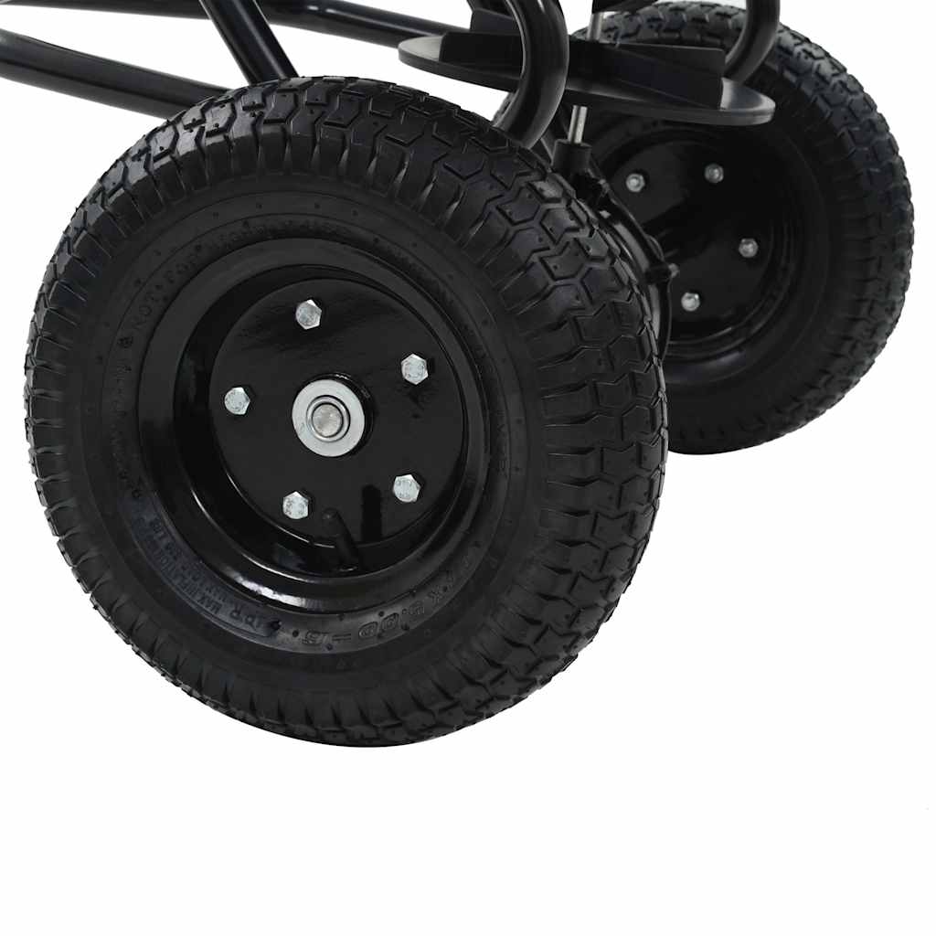 Spargisale Trainabile in PVC e Acciaio 125x74x79 cm 45 L