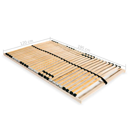 Rete a Doghe 7 Zone senza Materasso con 28 Doghe 120x200 cm | homemem39