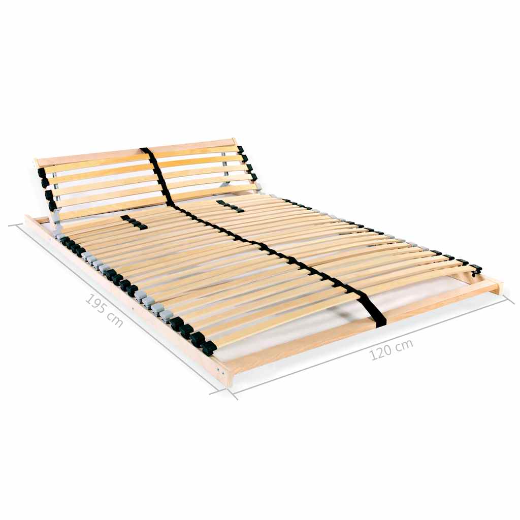 Rete a Doghe 7 Zone senza Materasso con 28 Doghe 120x200 cm | homemem39