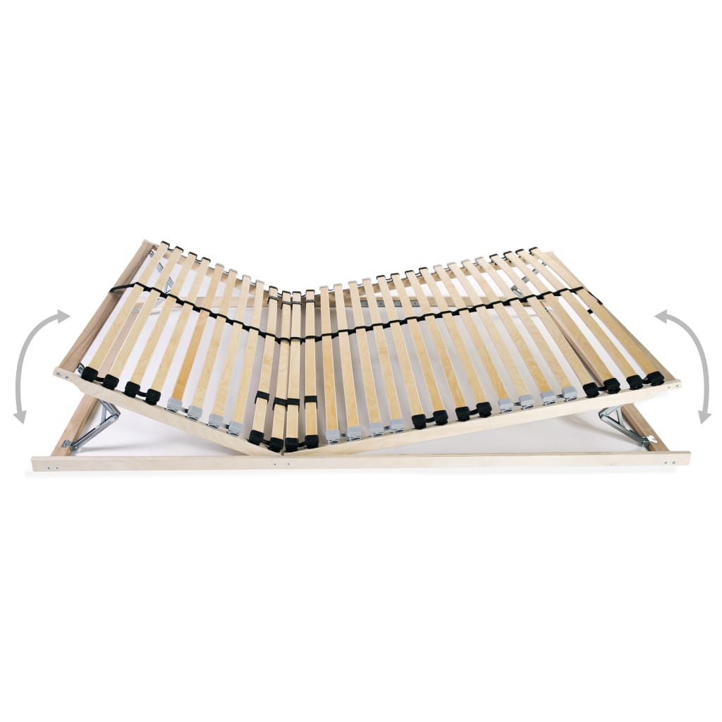 Rete a Doghe 7 Zone senza Materasso con 28 Doghe 80x200 cm | homemem39