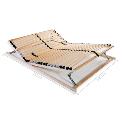 Rete a Doghe 7 Zone senza Materasso con 28 Doghe 80x200 cm | homemem39
