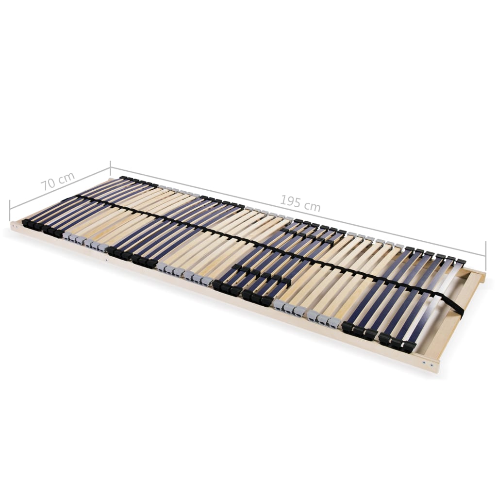 Rete a Doghe 7 Zone senza Materasso con 42 Doghe 70x200 cm | homemem39