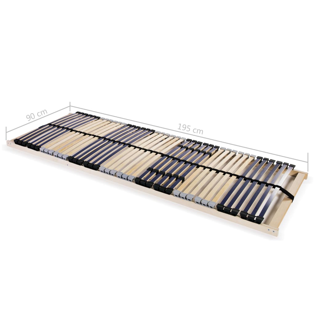 Rete a Doghe 7 Zone senza Materasso con 42 Doghe 90x200 cm | homemem39
