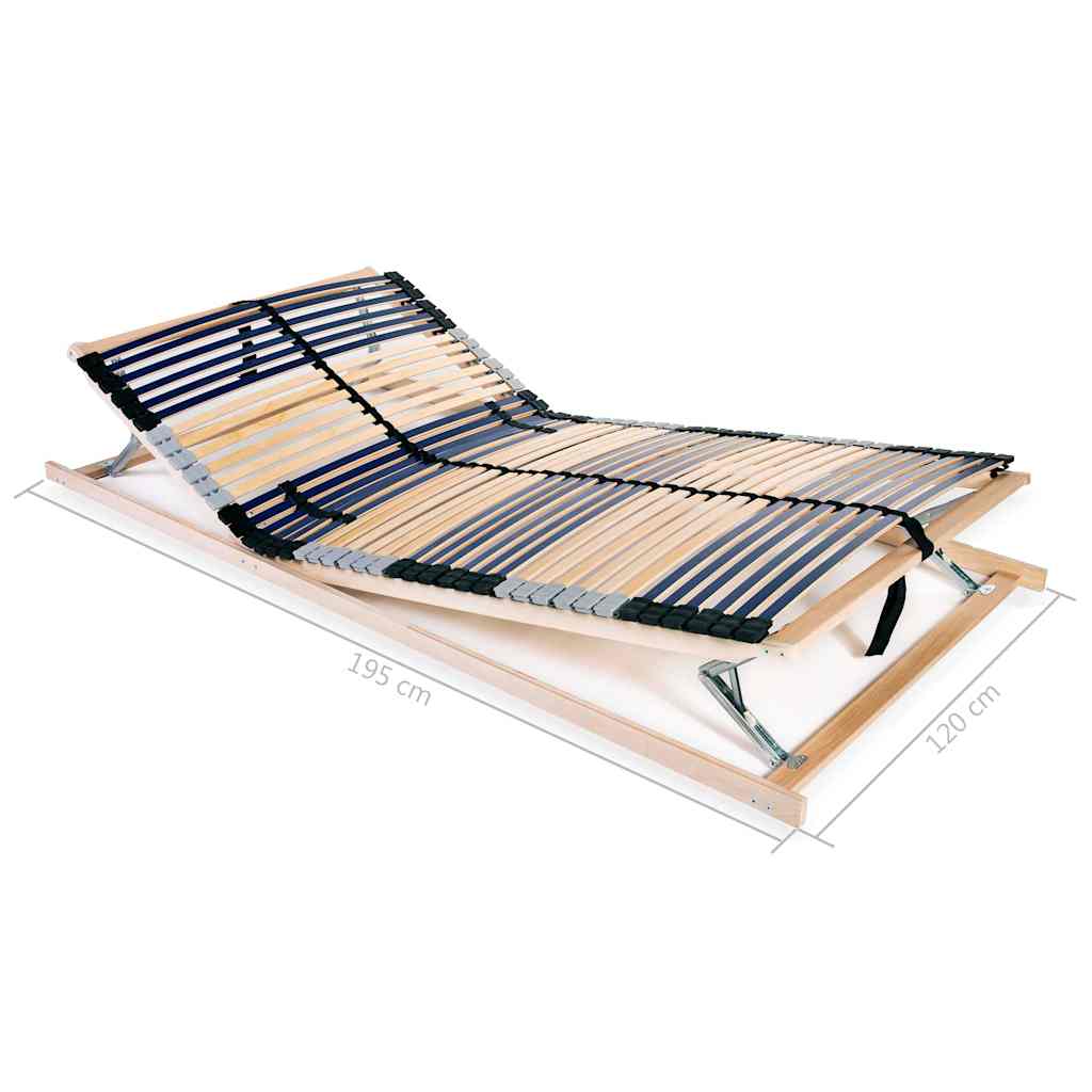 Rete a Doghe 7 Zone senza Materasso con 42 Doghe 120x200 cm | homemem39