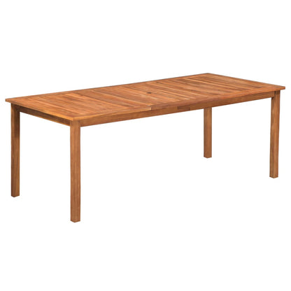 Set da Pranzo da Giardino 9 pz in Polyrattan Nero e Marrone | homemem39