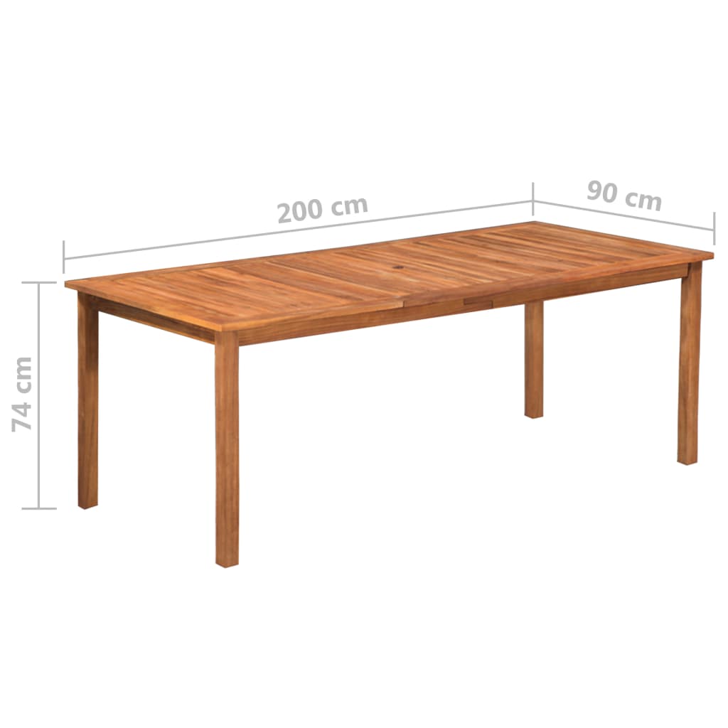 Set da Pranzo da Giardino 9 pz in Polyrattan Nero e Marrone | homemem39