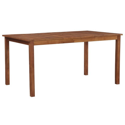 Garden Table 150x90x74 cm in Solid Acacia