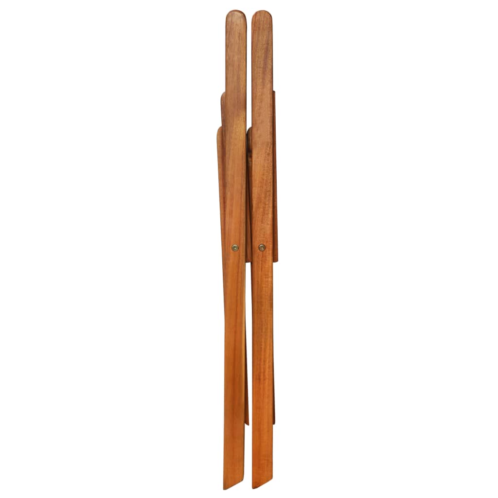 Sedie da Bistrò per Esterni 2 pz in Legno Massello di Acacia | homemem39