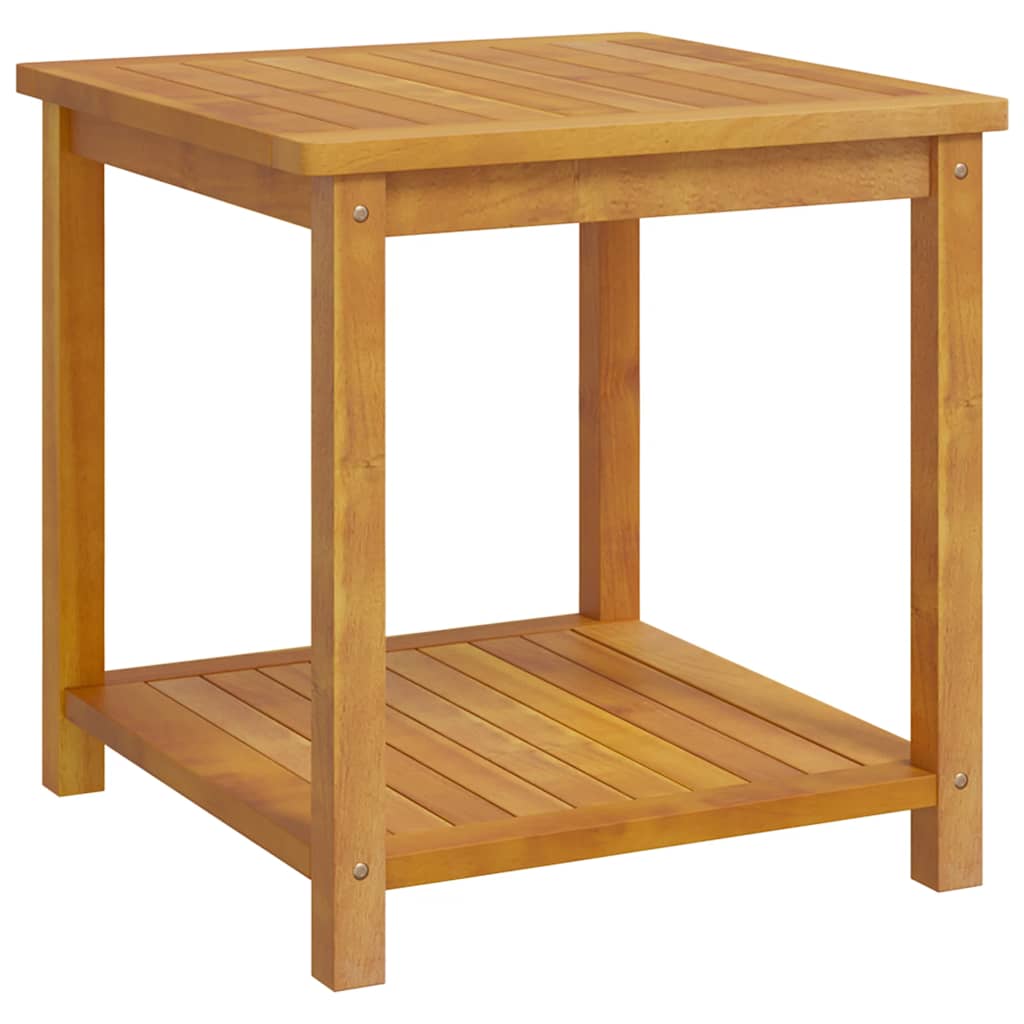 Tavolino in Legno Massello di Acacia 45x45x45 cm | homemem39