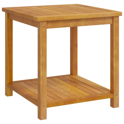 Tavolino in Legno Massello di Acacia 45x45x45 cm | homemem39