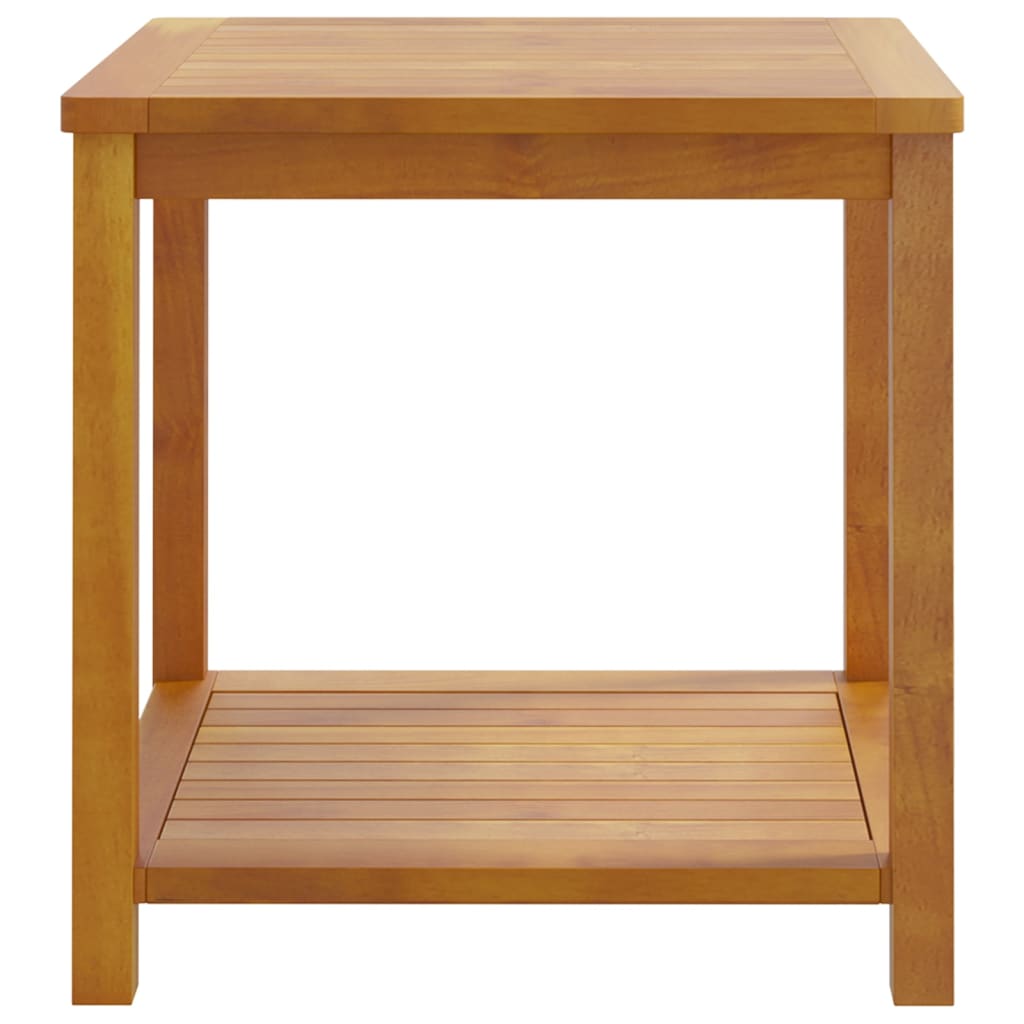 Tavolino in Legno Massello di Acacia 45x45x45 cm | homemem39