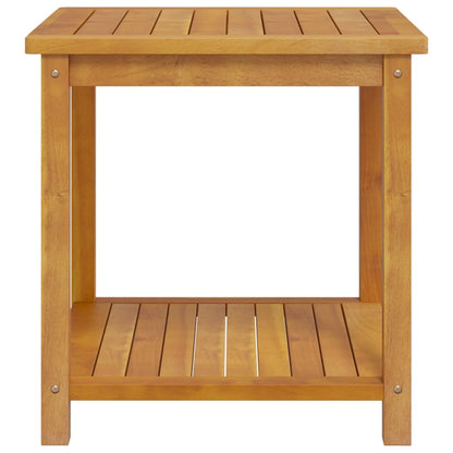 Tavolino in Legno Massello di Acacia 45x45x45 cm | homemem39
