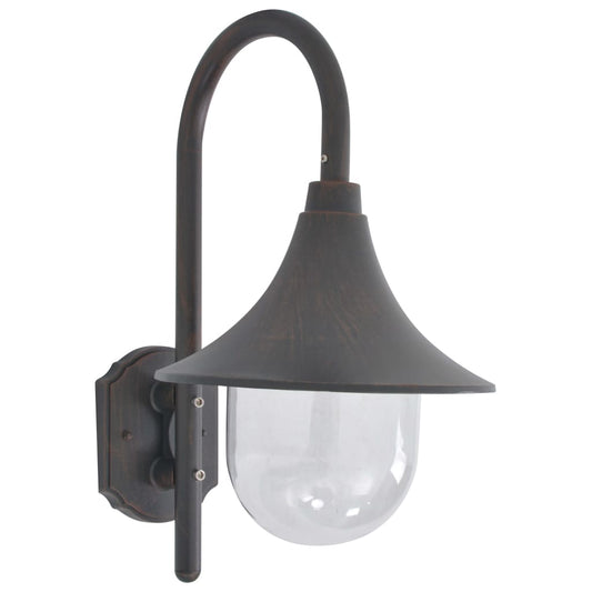 Lampada da Parete da Giardino E27 42 cm Alluminio Bronzo - homemem39