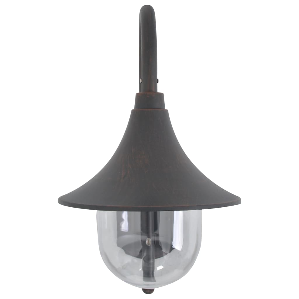 Lampada da Parete da Giardino E27 42 cm Alluminio Bronzo - homemem39