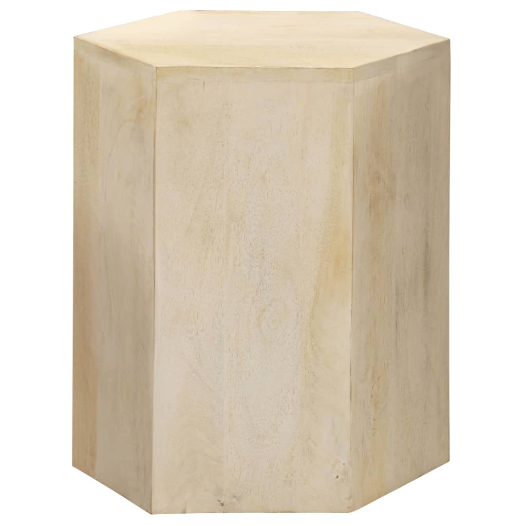 Set Tavolini da Salotto 3 pz in Legno Massello di Mango