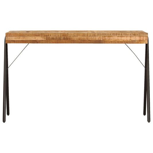 Scrittoio in Legno Massello di Mango 118x50x75 cm - homemem39