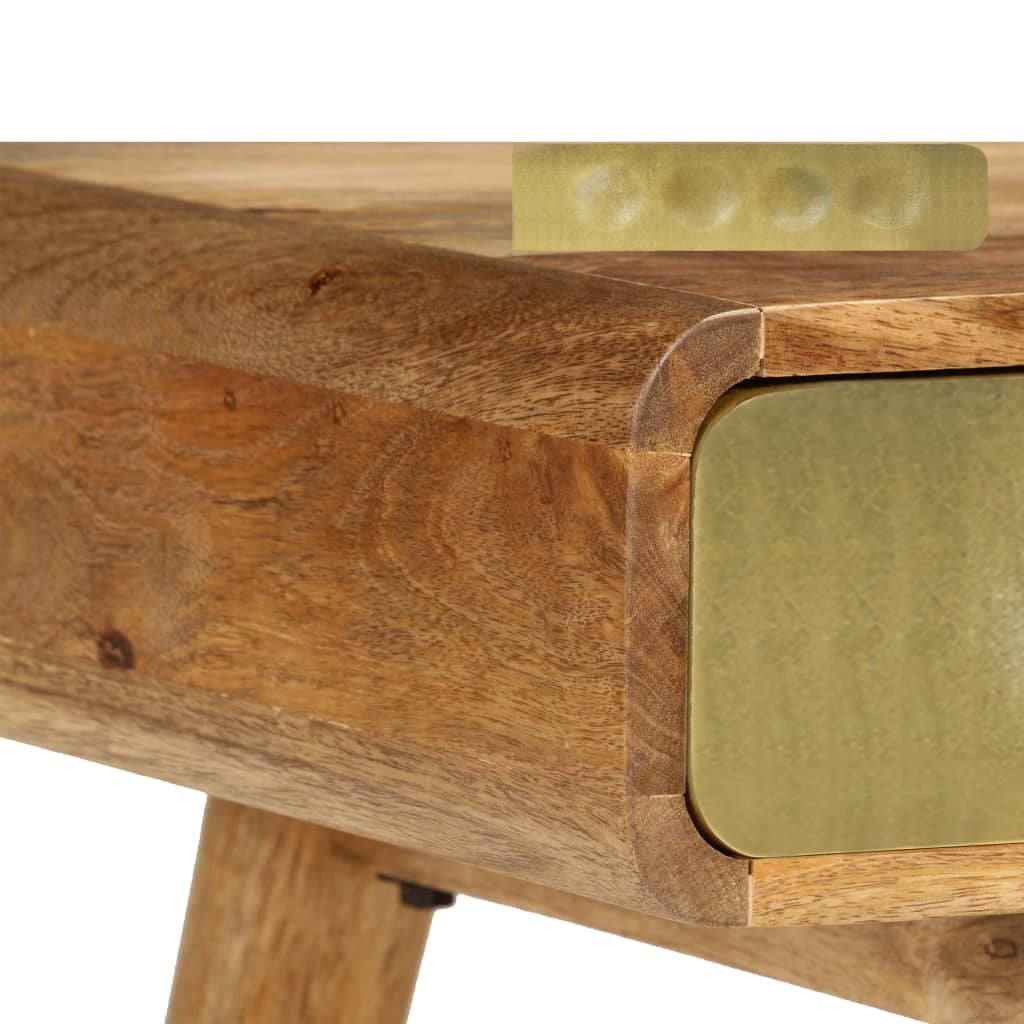 Tavolino da Salotto in Legno di Mango 90x50x40 cm