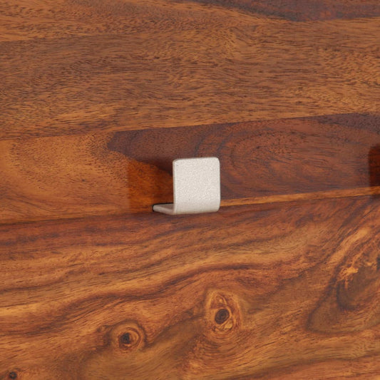 Appendiabiti in Legno Massello di Acacia 118x40 cm - homemem39