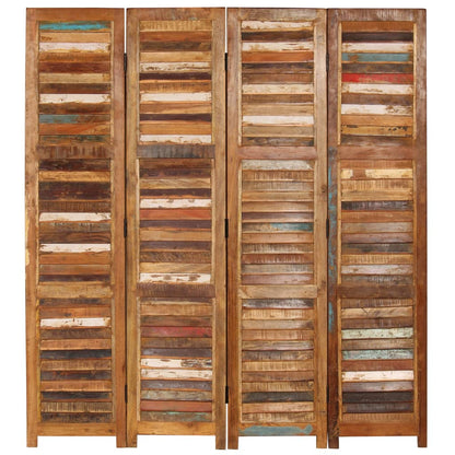Paravento in Legno Massello di Recupero 170 cm - homemem39