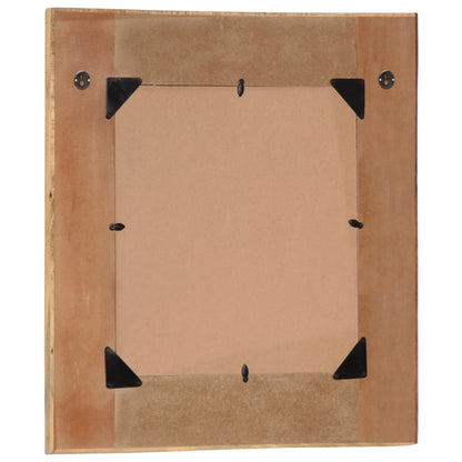 Specchio da Parete in Legno Massello di Recupero 60x60 cm - homemem39