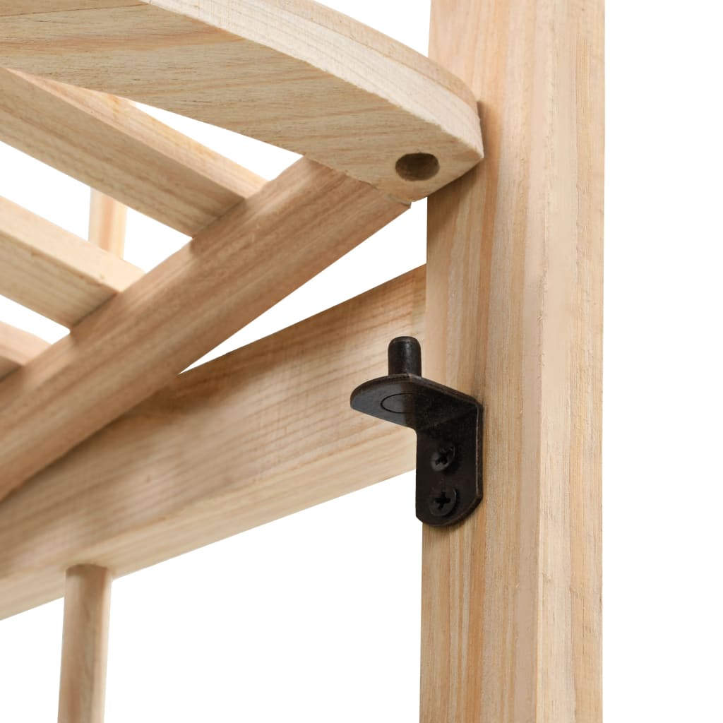 Scaffale ad Angolo in Legno di Cedro 27x27x110 cm | homemem39