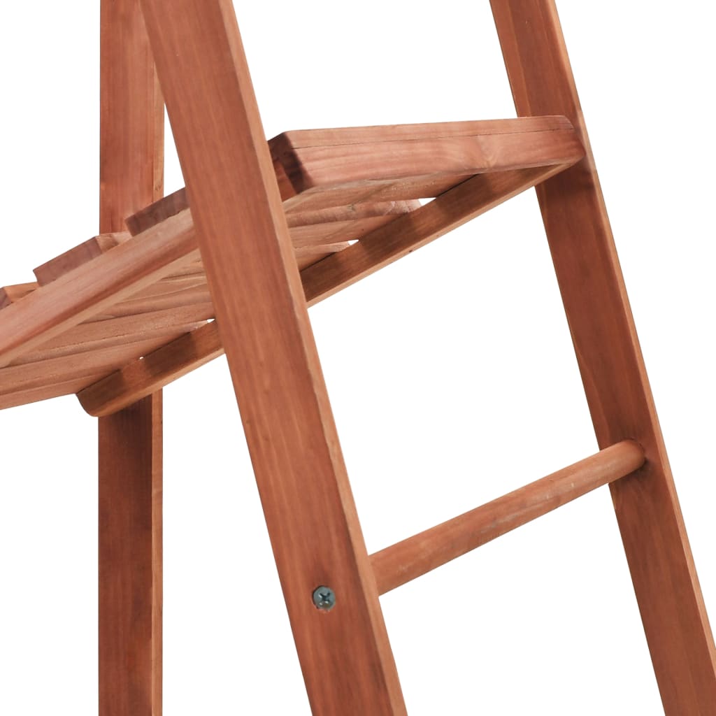 Piedistallo per Piante in Legno di Cedro 45x40x145 cm - homemem39